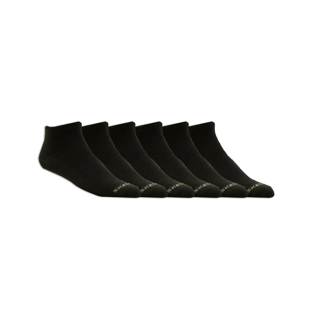 Paquet de 6 bas de marche basses Skechers- 6PP LOW CUT