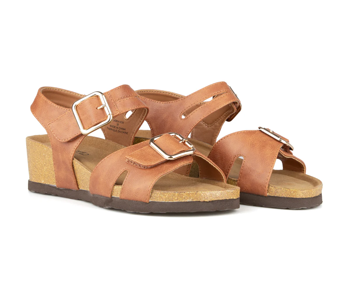 Sandales à talon compensé Alberto pour femmes - ALANDA - Image 6