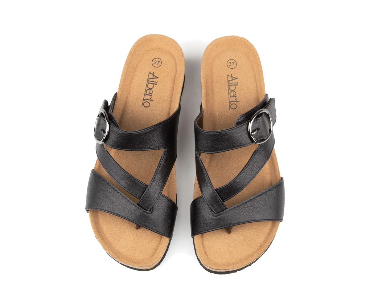 Sandales talon compensé Alberto pour femmes - CINTIA - Image 14