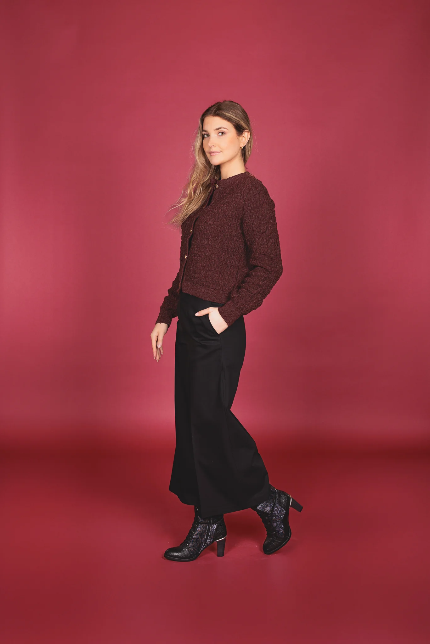 Bottes à talon haut Alberto pour femmes - DWANA - Image 3