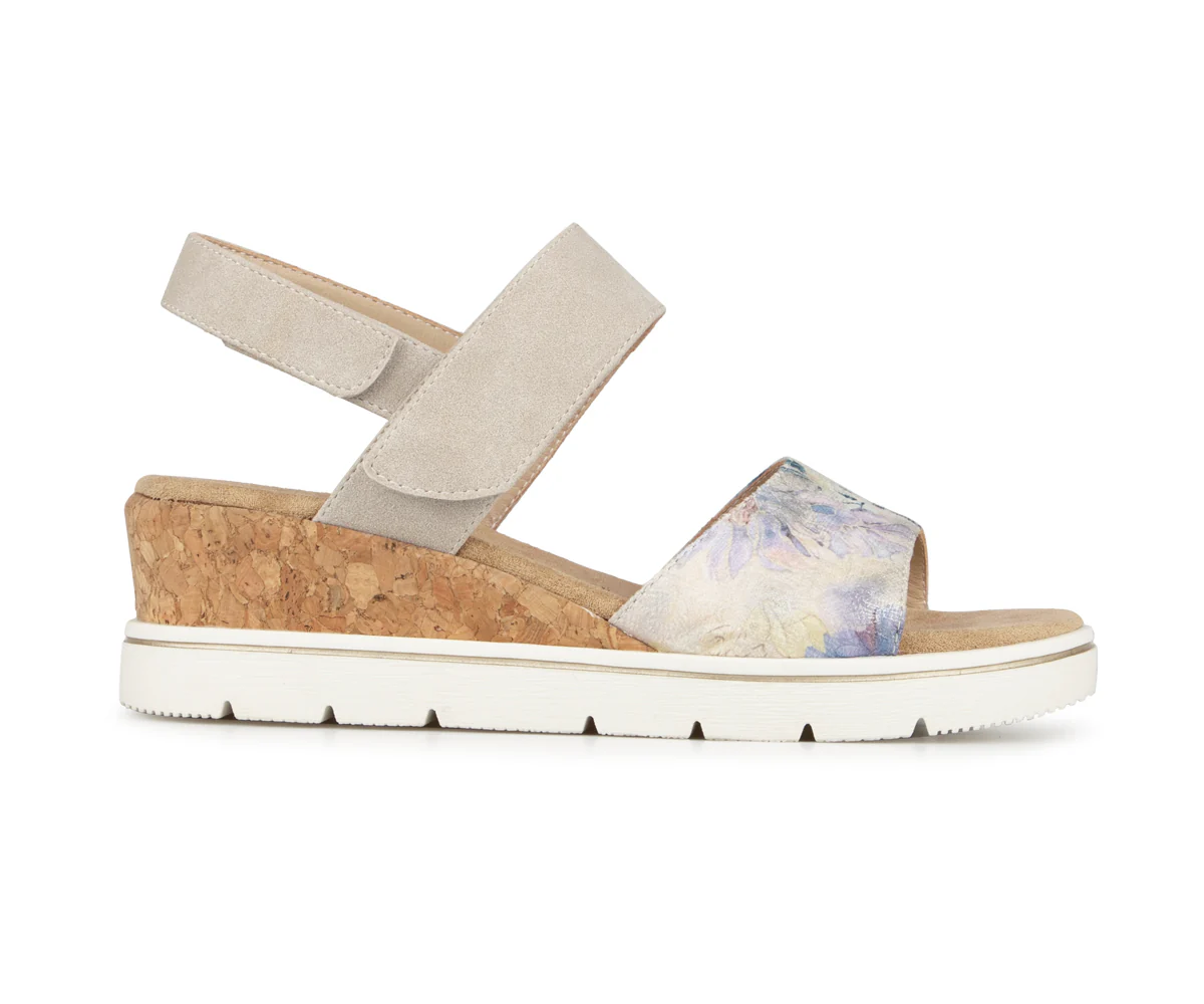 Sandales à talon compensé Alberto pour femmes - ESTELA - Image 8