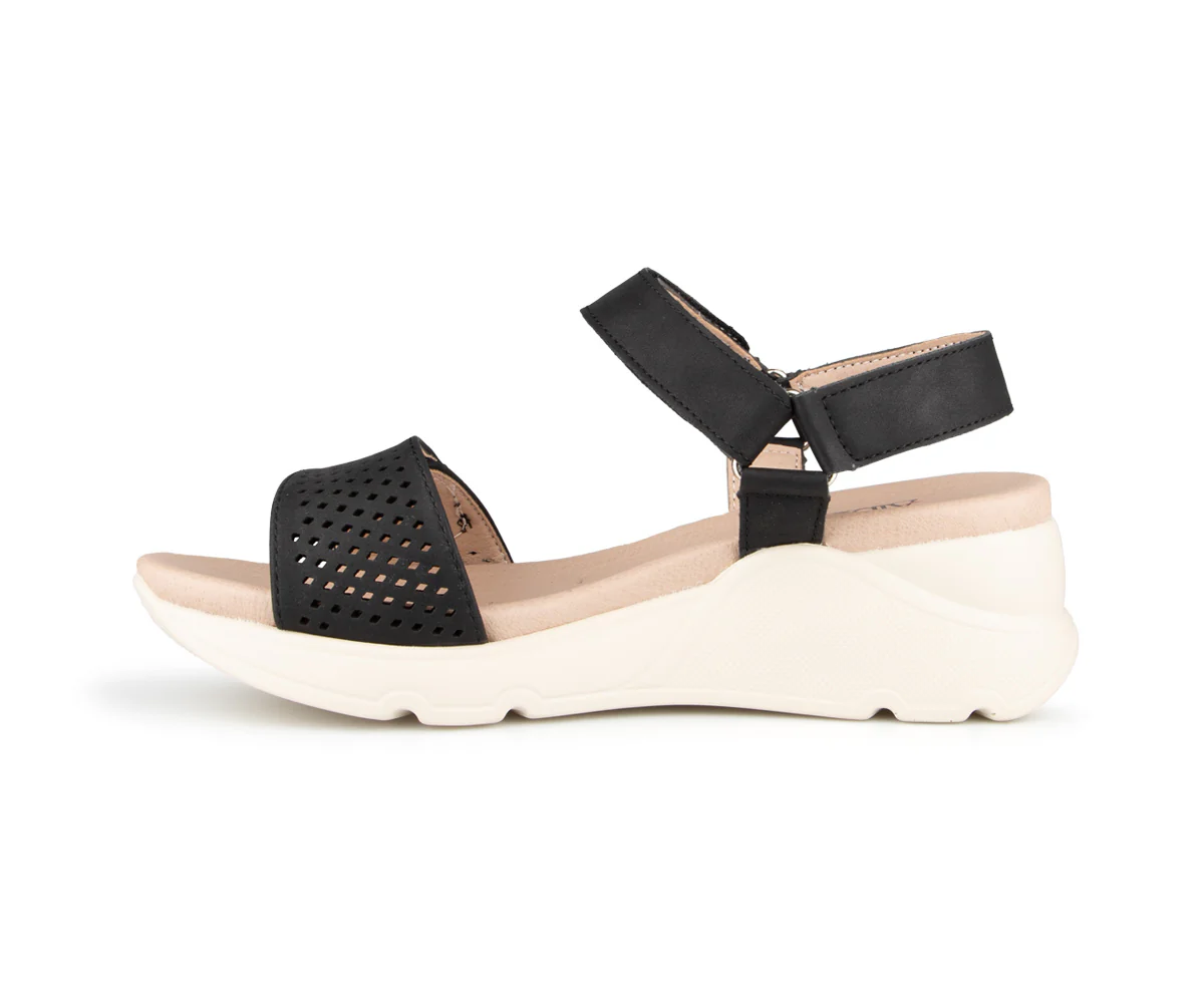 Macadamia - Sandales à talon compensé Alberto pour femmes - Image 3