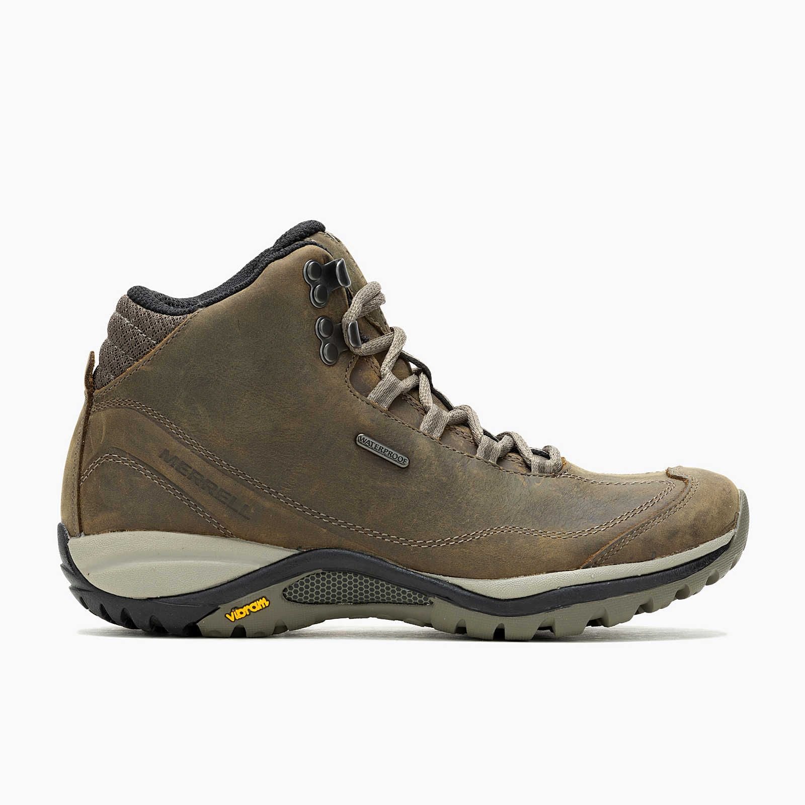 SIREN TRAVELLER 3 MID WP - Chaussures de trail en cuir pleine fleur pour femmes