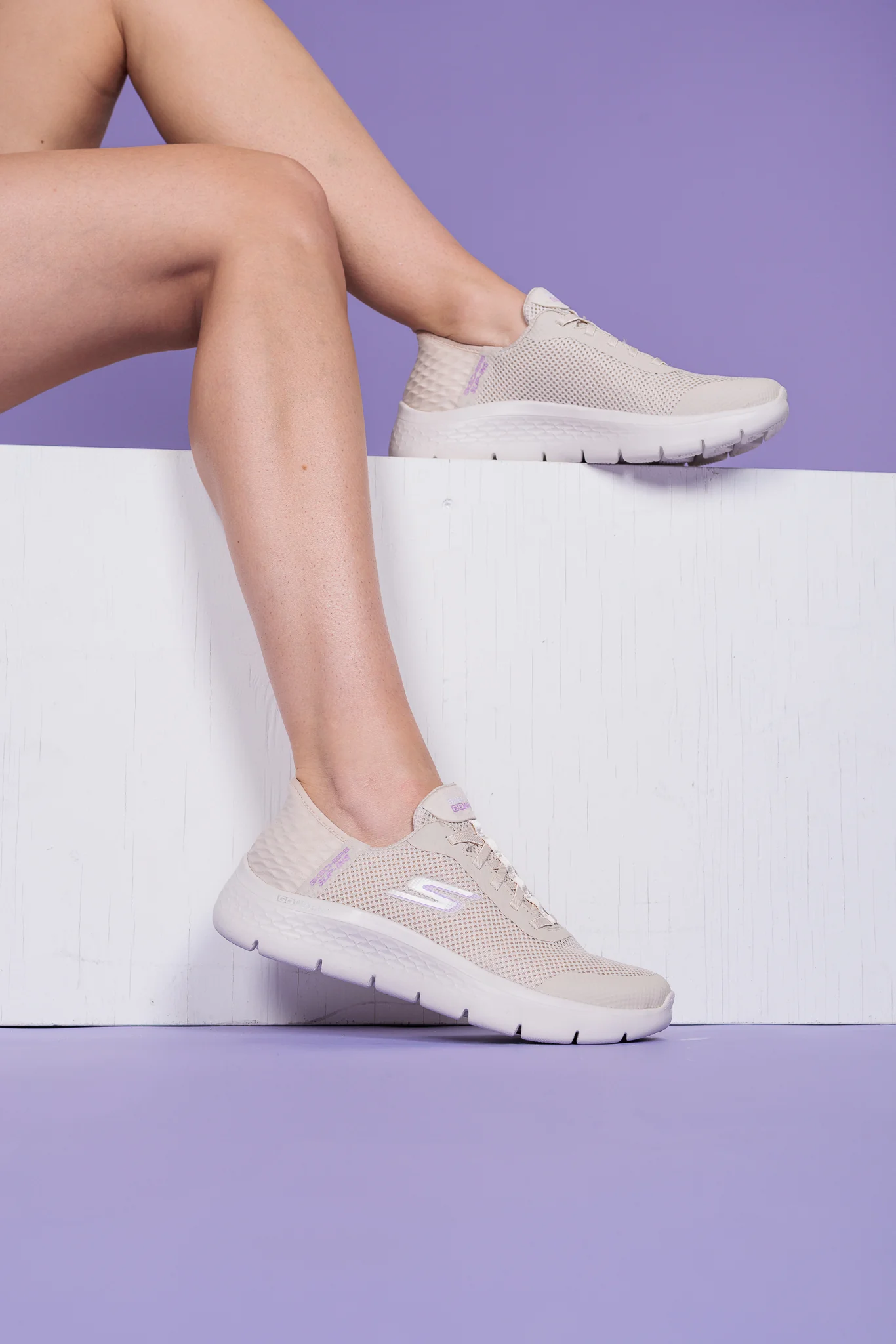 Chaussures à enfiler Skechers pour femmes - SLIP-INS : GO WALK FLEX GRAND - Image 3