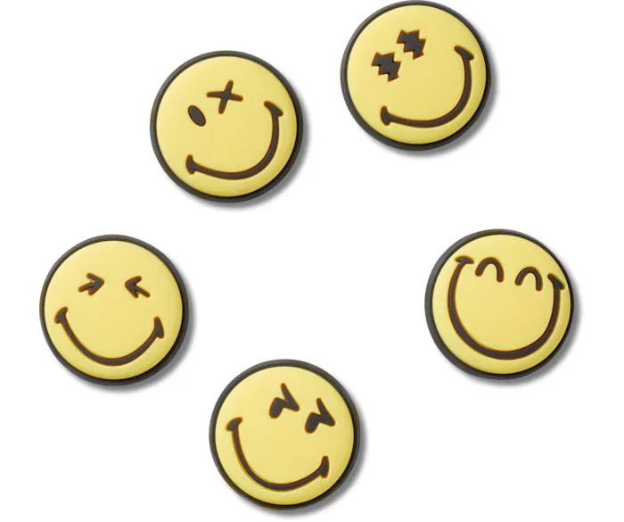 Ensemble de 5 Breloques Jibbitz™ pour Crocs - SMILEYWORLD