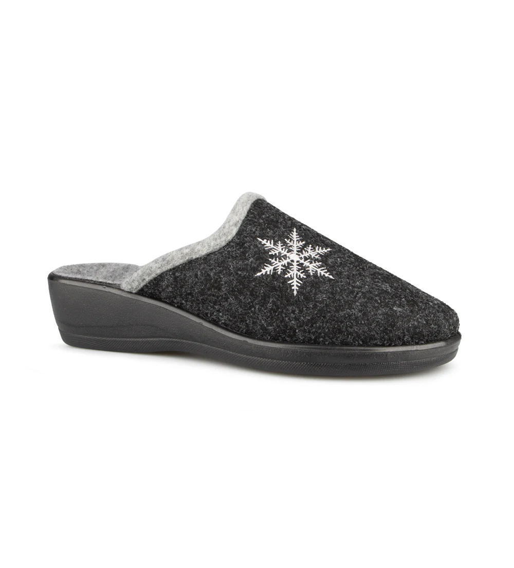 Snowflake - Pantoufles mules Comfortcare pour femmes