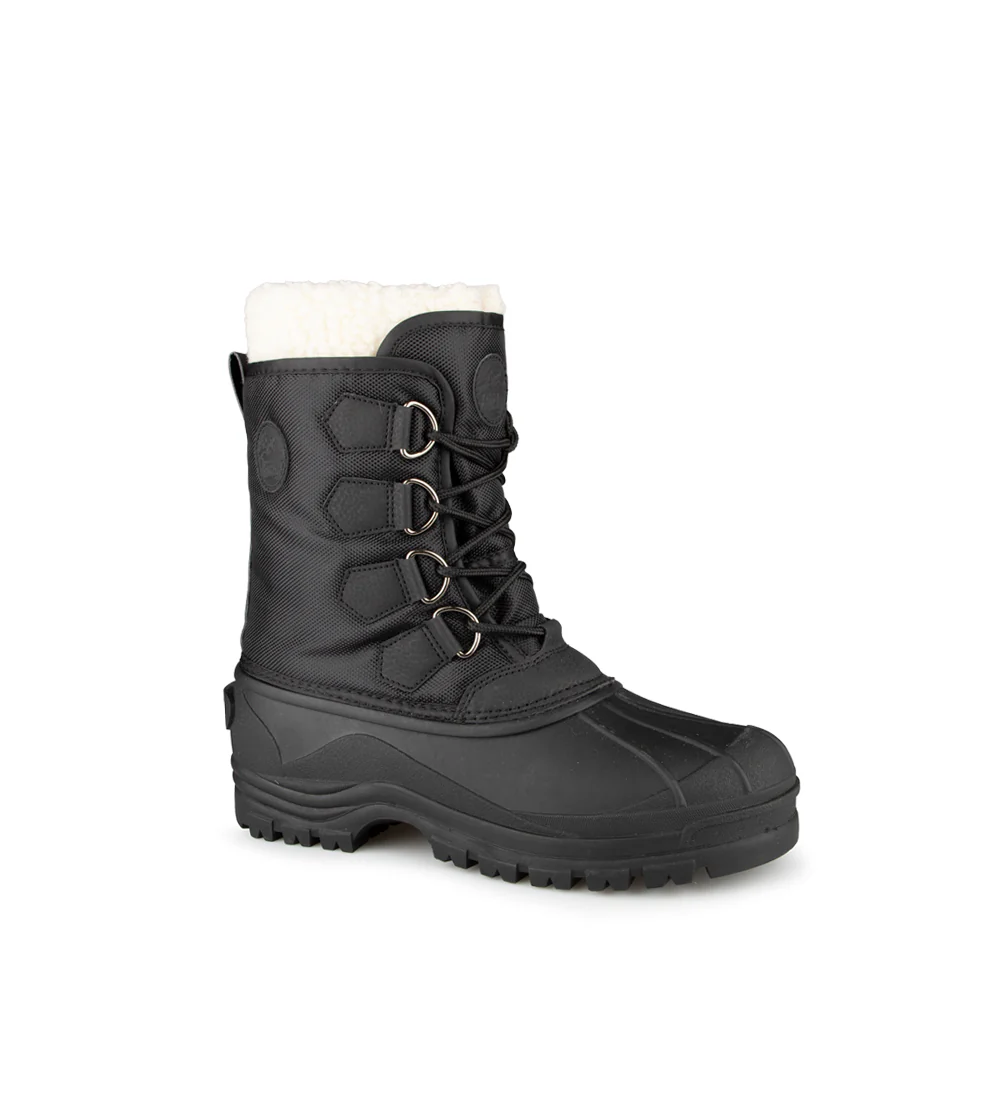 Bottes d'hiver noires Blue Rocky pour hommes - Snowman felt