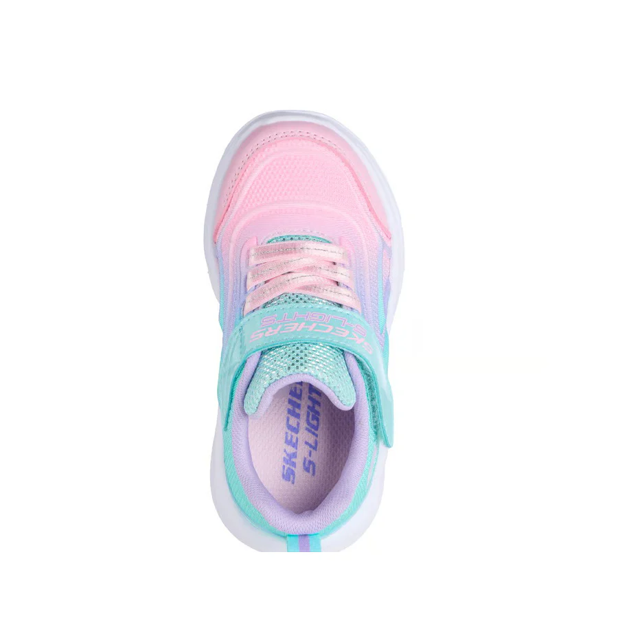Souliers avec lumières Skechers pour petites filles - SOLA GLOW - Image 4