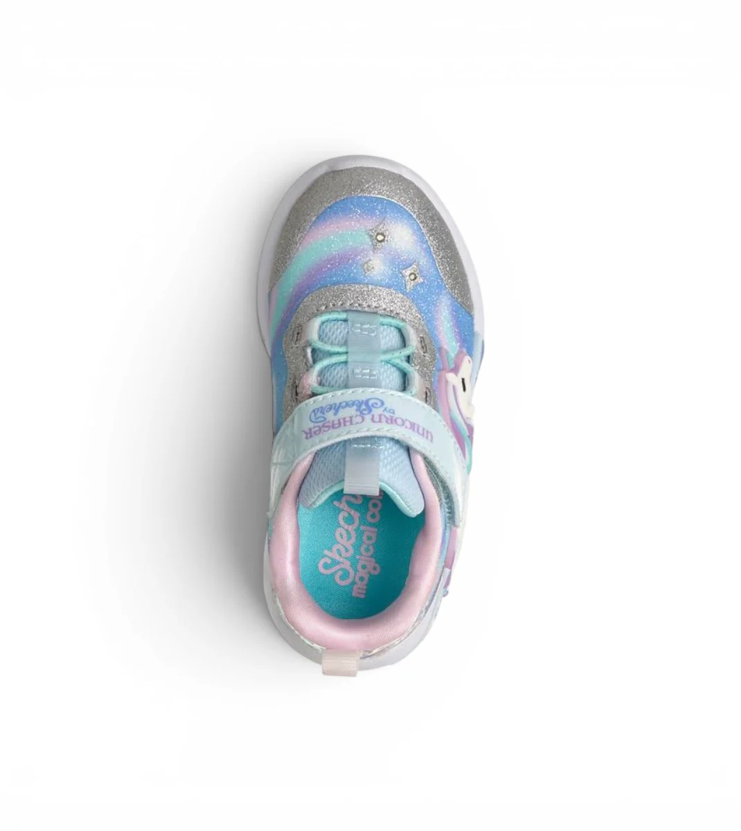 Souliers lumineux Skechers pour filles - UNICORN CHASER - Image 3