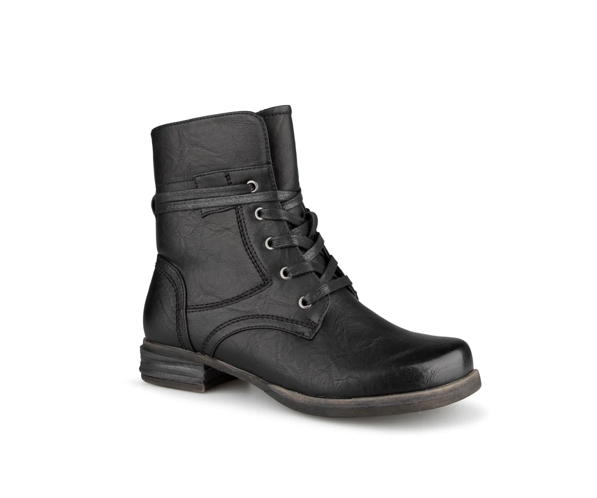 Vermelho - Bottillons d'automne Alberto pour femmes - Image 8