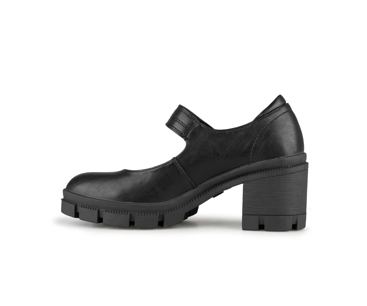 WEDNESDAY - Souliers noirs à talon Alberto pour femmes - Image 2